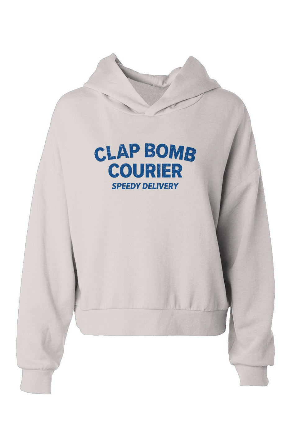 Barn Babe Clap Bomb Courier Hip-Height Hoodie Bone | Barn Garb Hockey Threads