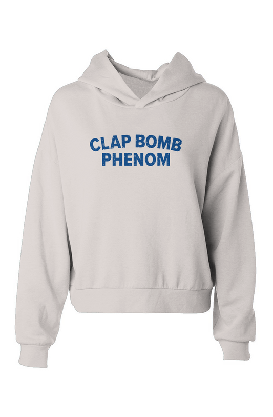 Barn Babe Clap Bomb Phenom Hip-Height Hoodie Bone | Barn Garb Hockey Threads