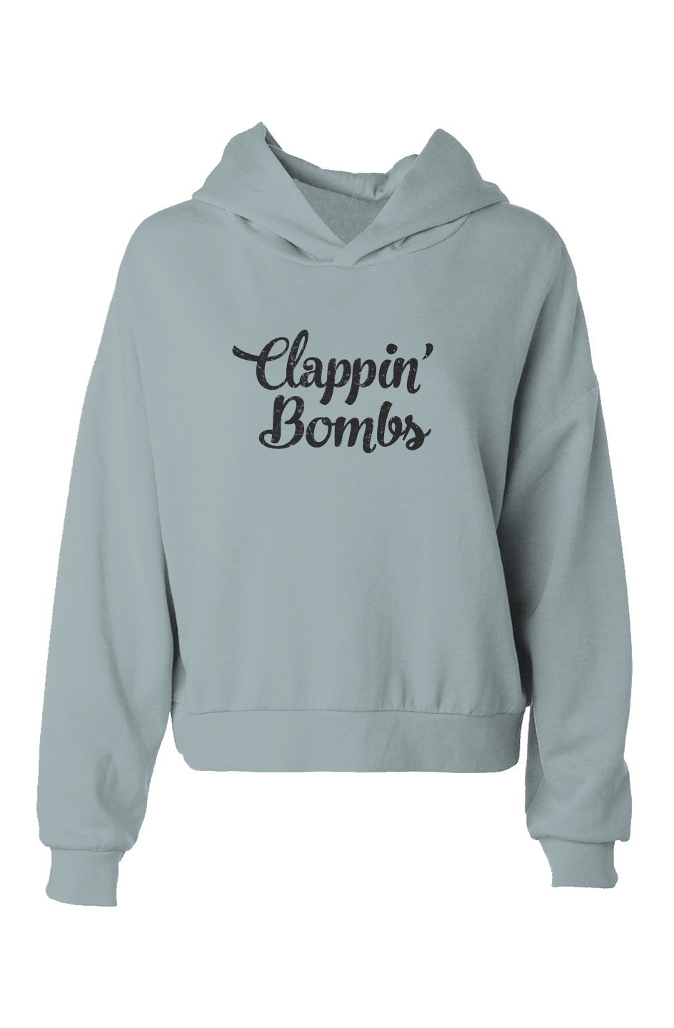 Barn Babe Clappin' Bombs Hip-Height Hoodie Sage | Barn Garb Hockey Threads