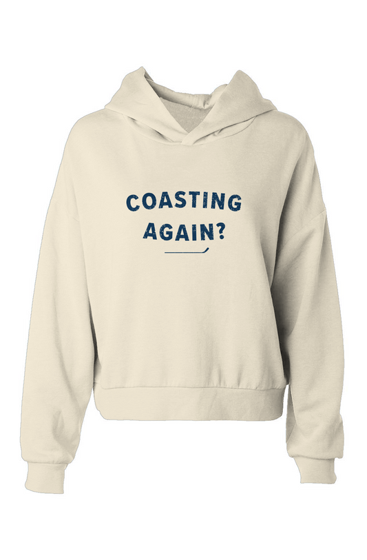 Barn Babe Coasting Again? Hip-Height Hoodie Bone | Barn Garb Hockey Threads