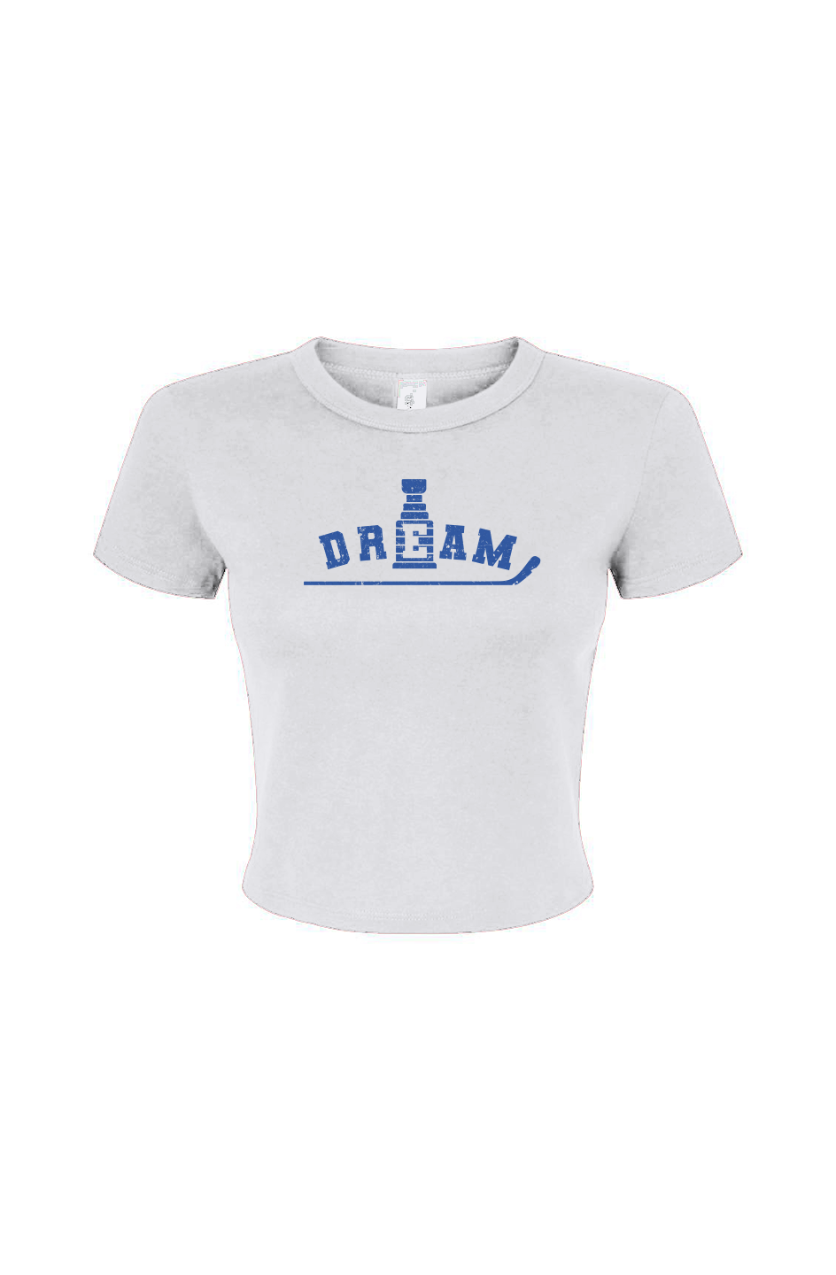 Barn Babe Dream Baby Tee White | Barn Garb Hockey Threads
