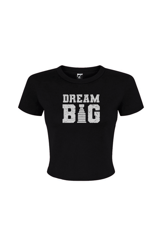 Barn Babe Dream Big Baby Tee Black | Barn Garb Hockey Threads