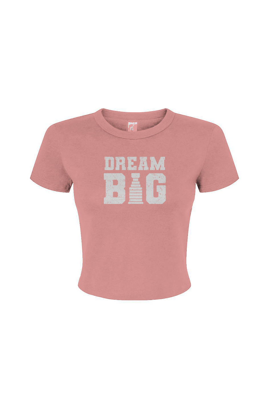 Barn Babe Dream Big Baby Tee Pink | Barn Garb Hockey Threads