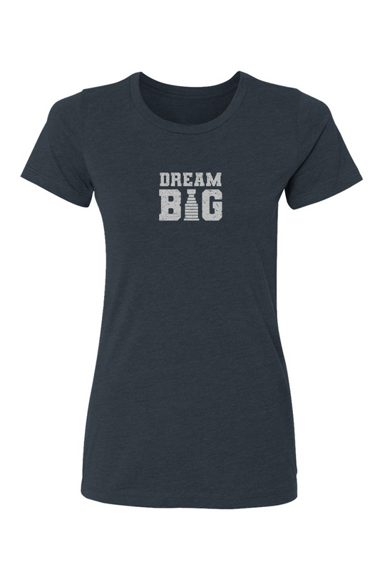 Barn Babe Dream Big Tee Navy Blue | Barn Garb Hockey Threads
