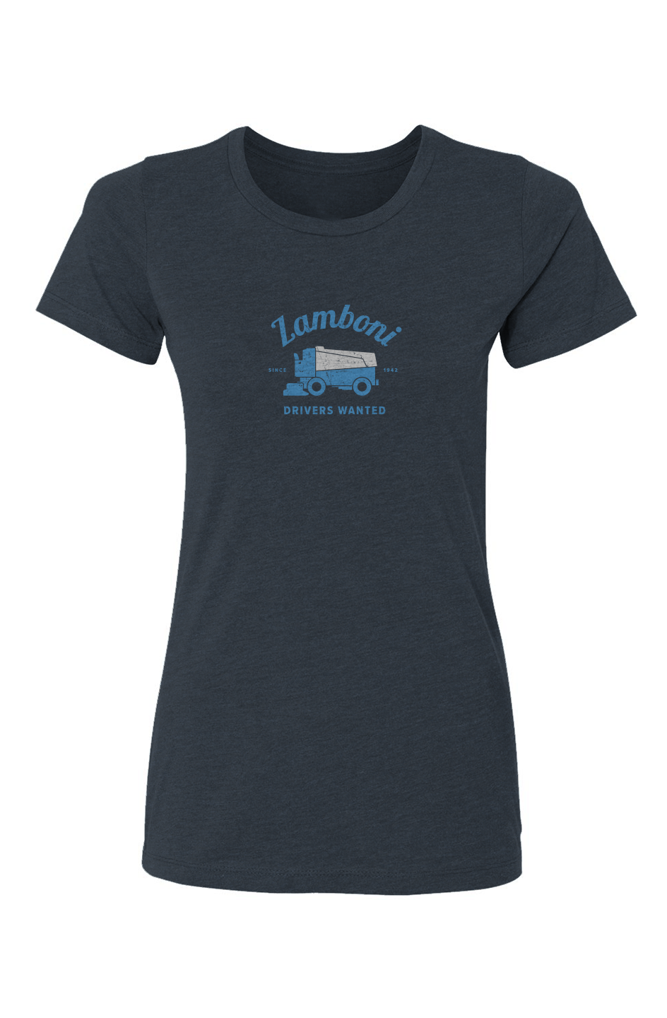 Barn Babe Drivers Wanted Tee Navy Blue | Barn Garb Hockey Threads