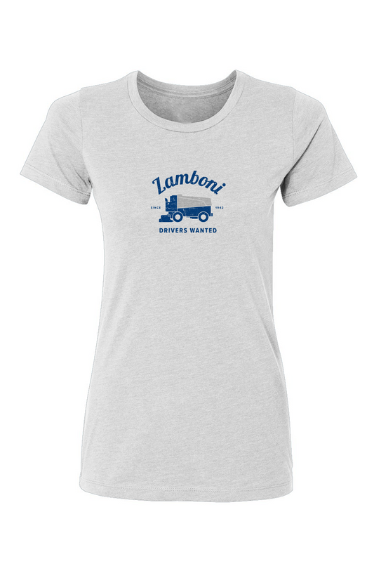 Barn Babe Drivers Wanted Tee White | Barn Garb Hockey Threads