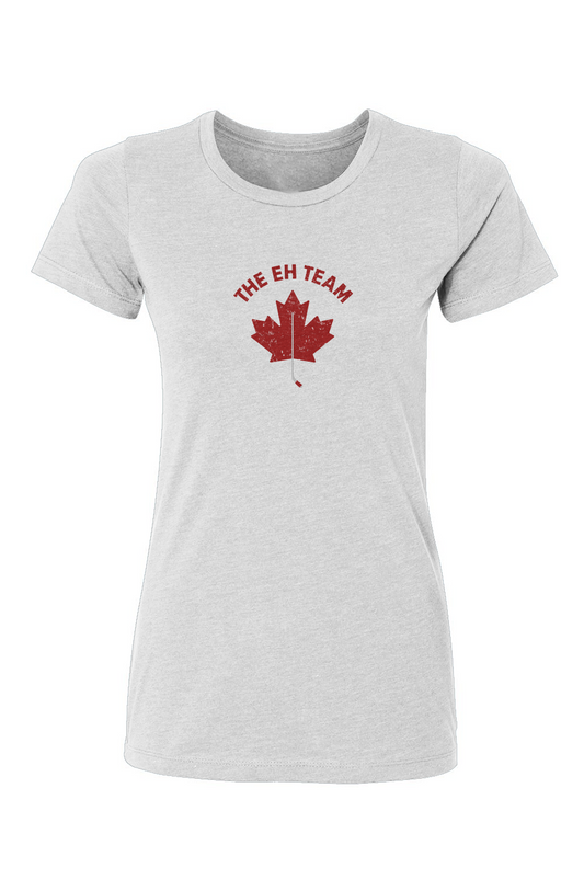 Barn Babe Eh Team Tee White | Barn Garb Hockey Threads
