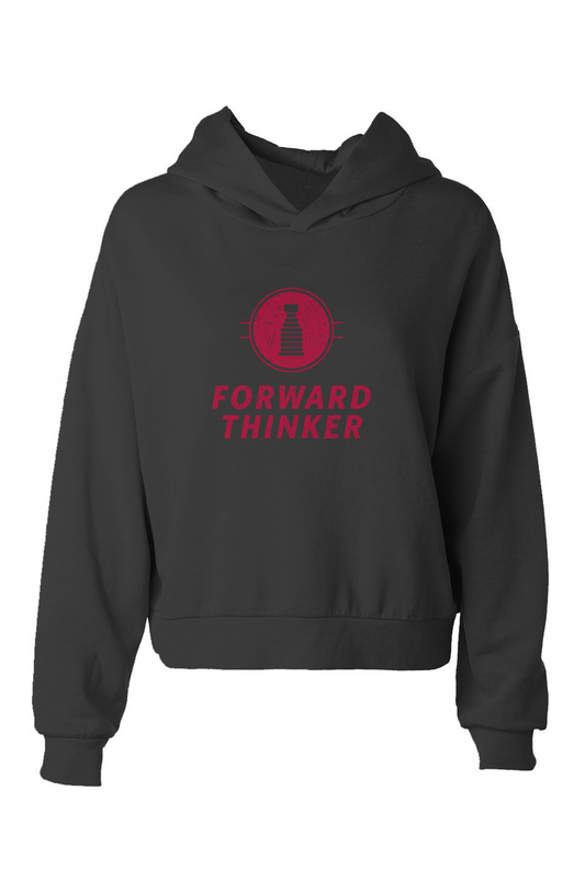 Barn Babe Forward Thinker Hip-Height Hoodie Black | Barn Garb Hockey Threads