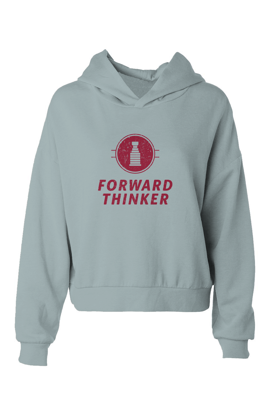 Barn Babe Forward Thinker Hip-Height Hoodie Sage | Barn Garb Hockey Threads