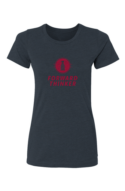 Barn Babe Forward Thinker Tee Navy Blue | Barn Garb Hockey Threads