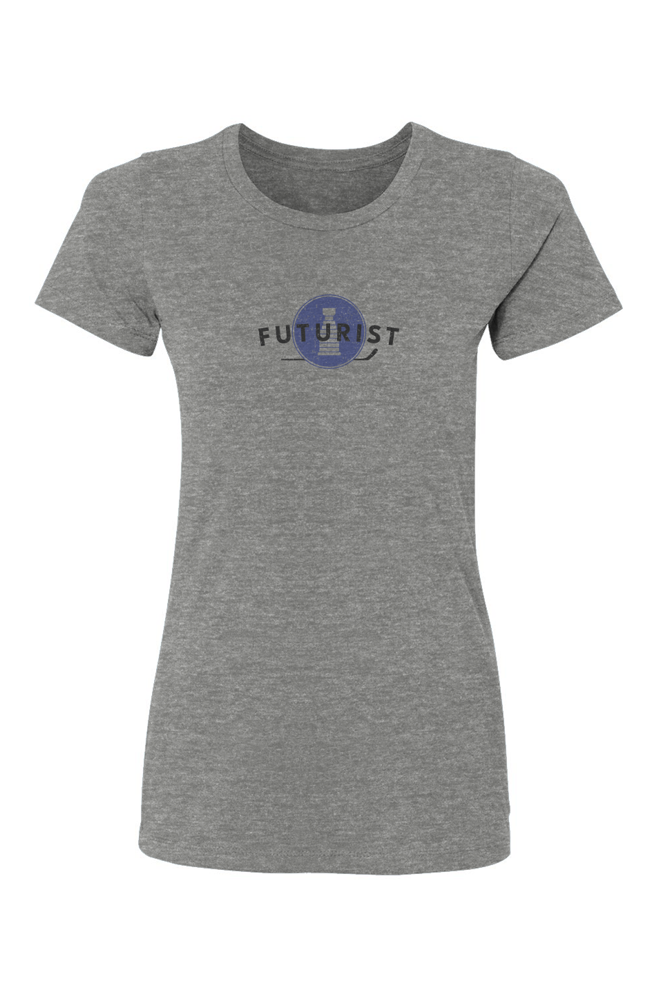 Barn Babe Futurist Tee Grey | Barn Garb Hockey Threads