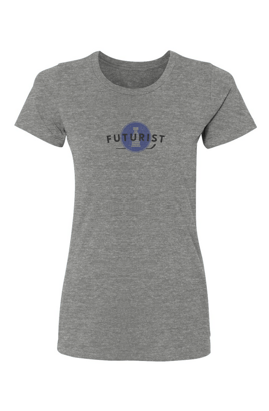 Barn Babe Futurist Tee Grey | Barn Garb Hockey Threads