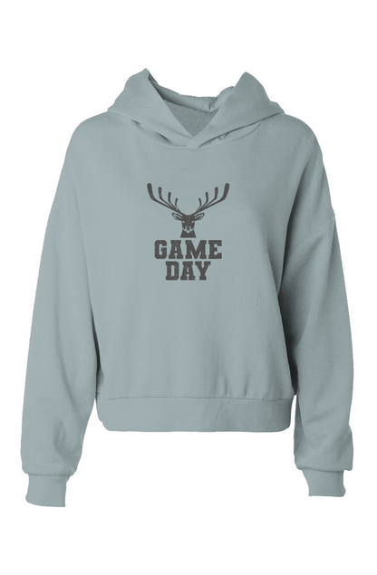 Barn Babe Game Day Buck Hip-Height Hoodie Sage | Barn Garb Hockey Threads