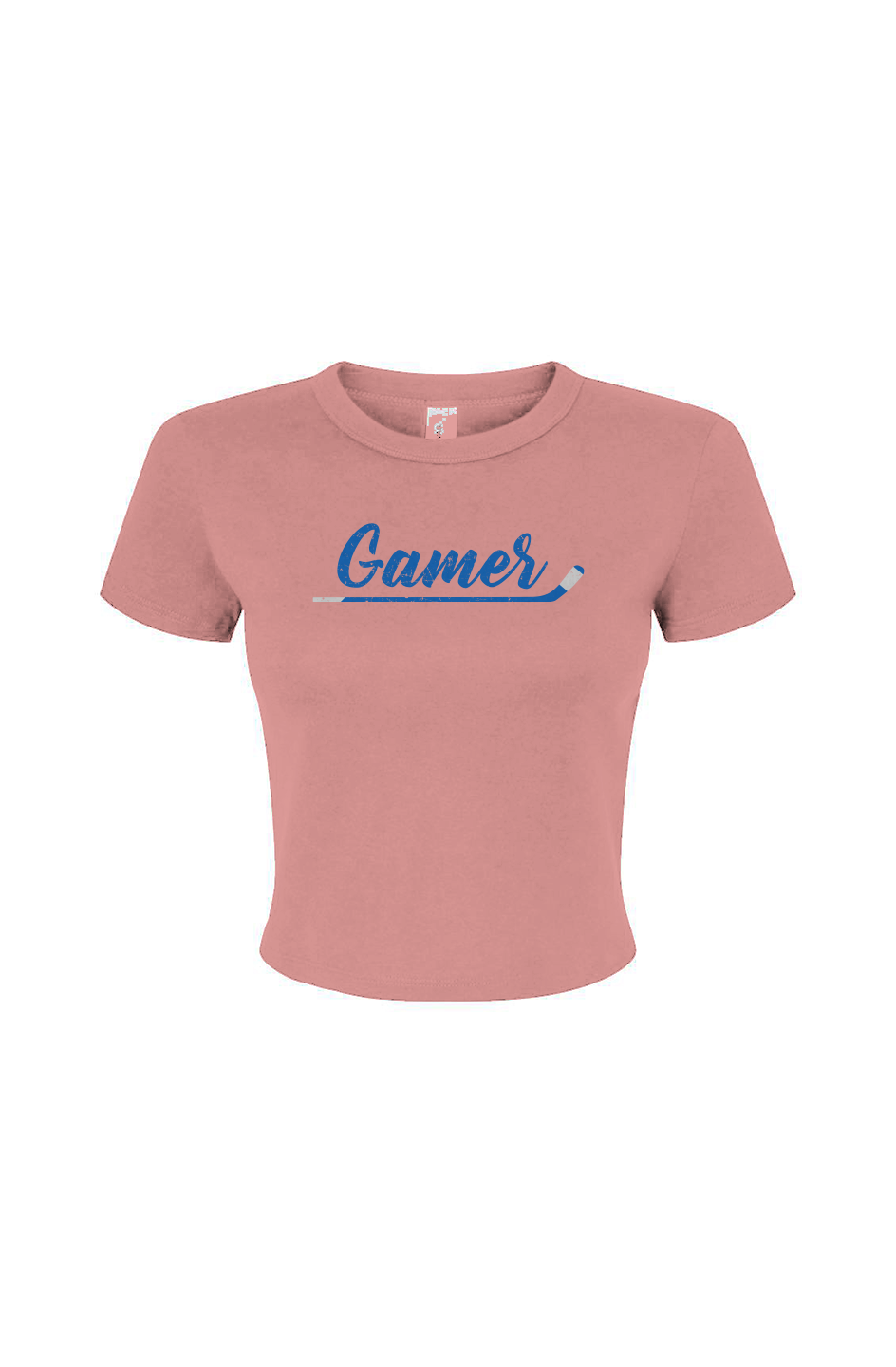 Barn Babe Gamer Baby Tee Pink | Barn Garb Hockey Threads