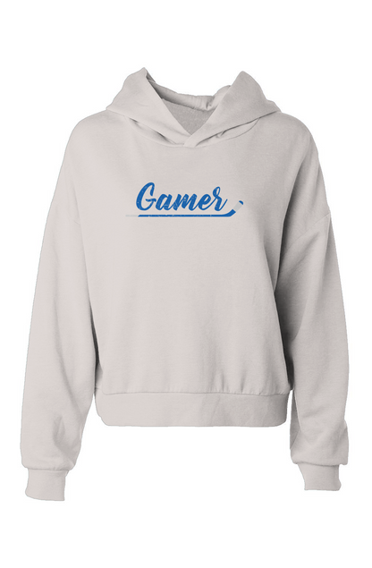 Barn Babe Gamer Hip-Height Hoodie Bone | Barn Garb Hockey Threads