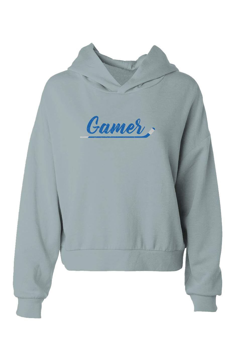 Barn Babe Gamer Hip-Height Hoodie Sage | Barn Garb Hockey Threads