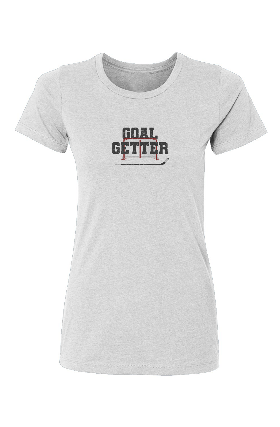 Barn Babe Goal Getter Tee White | Barn Garb Hockey Threads