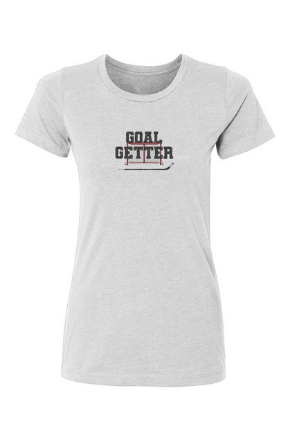 Barn Babe Goal Getter Tee White | Barn Garb Hockey Threads