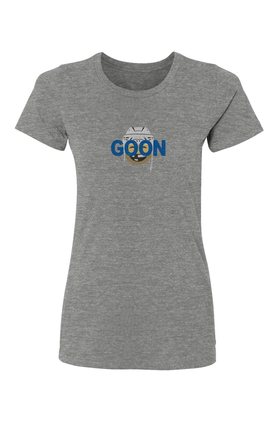 Barn Babe Goon Tee Grey | Barn Garb Hockey Threads