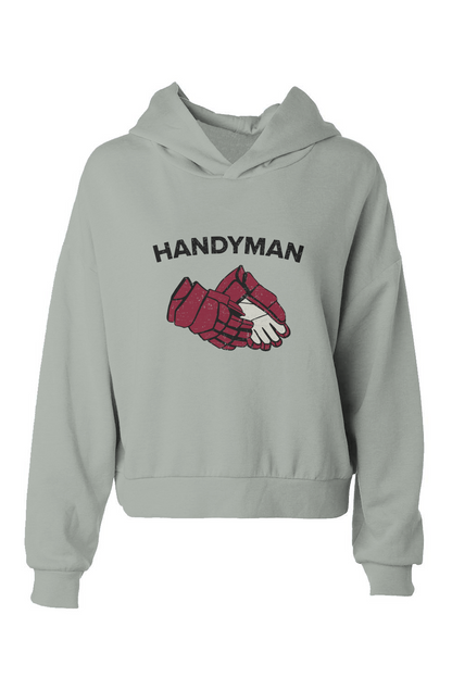 Barn Babe Handyman Hip Height Hoodie Sage | Barn Garb Hockey Threads
