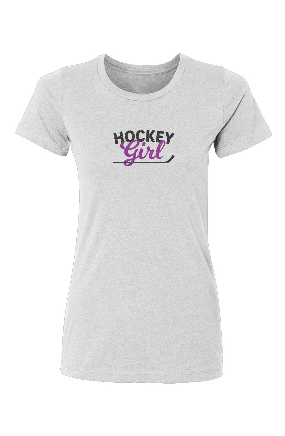 Barn Babe Hockey Girl Tee White | Barn Garb Hockey Threads