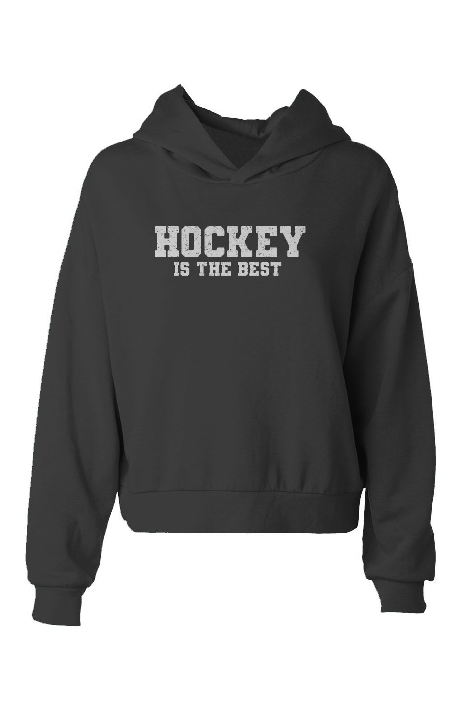 Barn Babe Hockey is the Best Hip-Height Hoodie Black | Barn Garb Hockey Threads