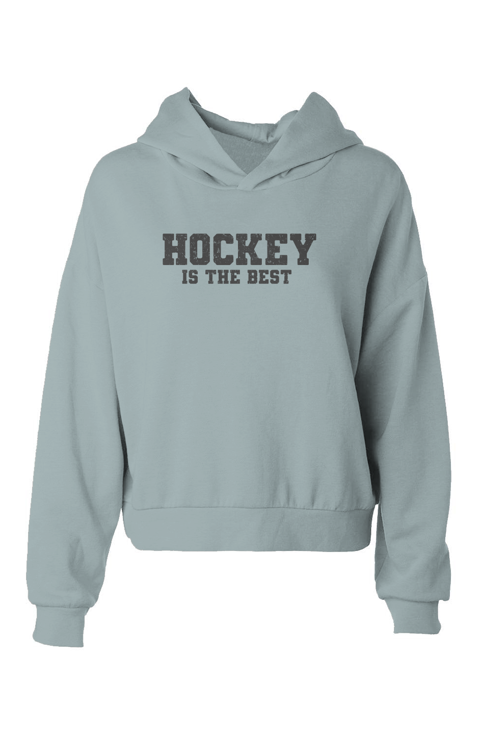 Barn Babe Hockey is the Best Hip-Height Hoodie Sage | Barn Garb Hockey Threads