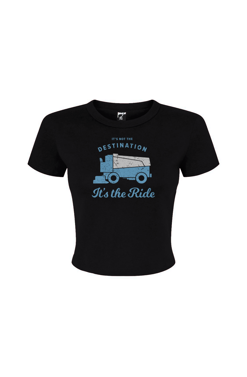 Barn Babe It's the Ride Baby Tee Black | Barn Garb Hockey Threads