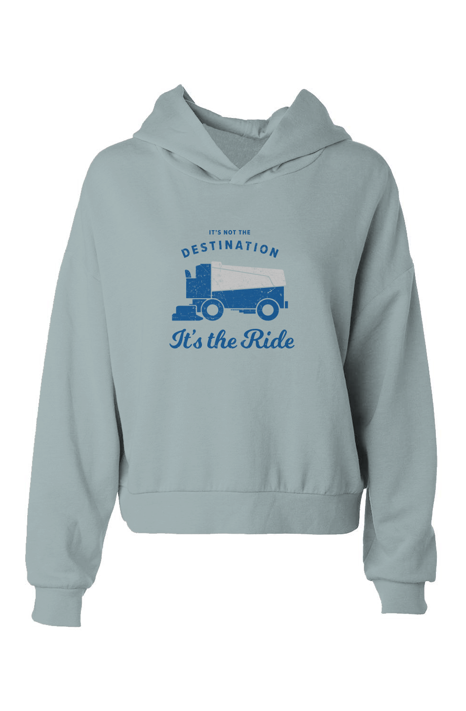 Barn Babe It's the Ride Hip-Height Hoodie 
Sage | Barn Garb Hockey Threads
