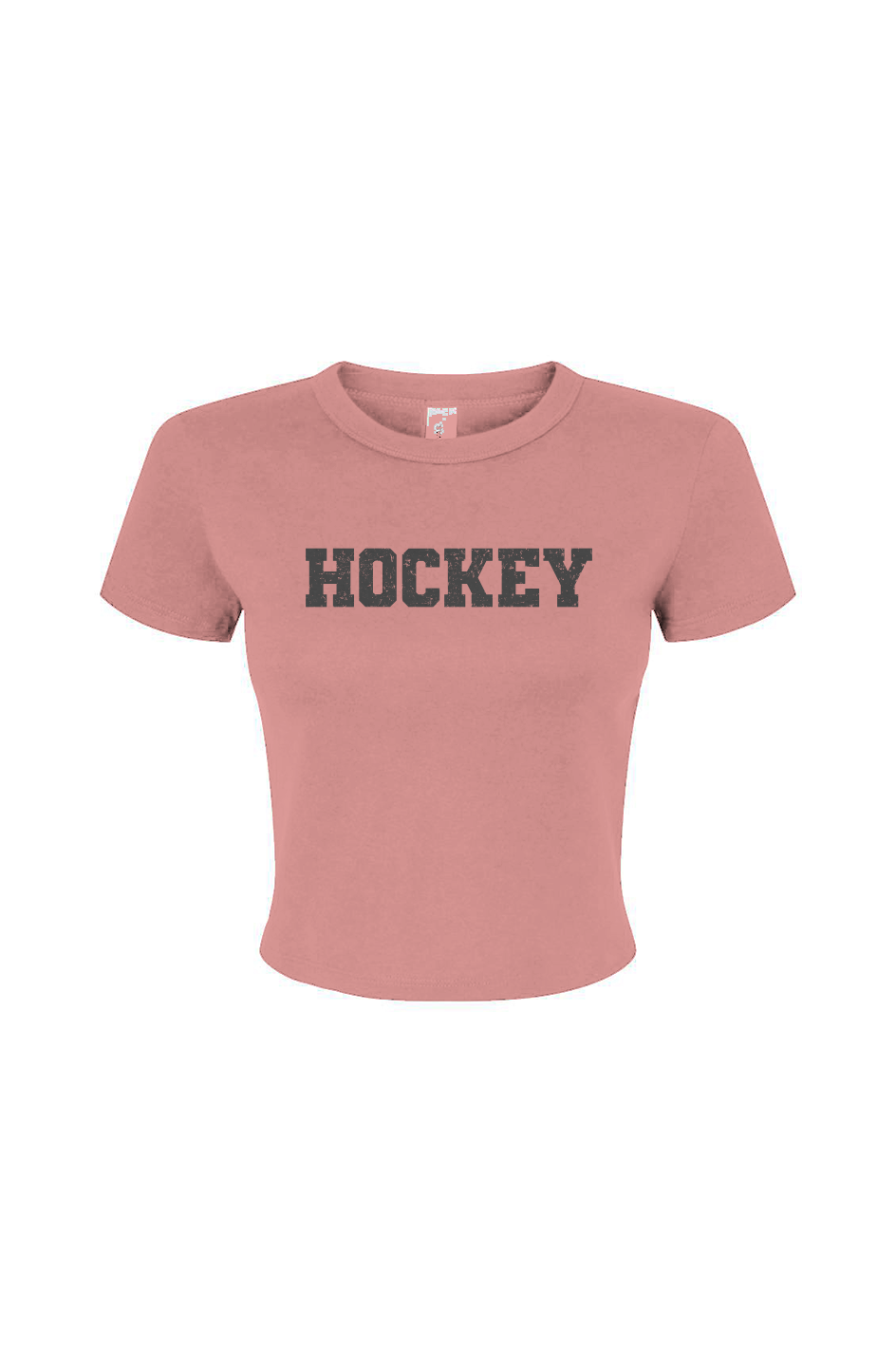 Barn Babe Legacy Hockey Baby Tee Pink | Barn Garb Hockey Threads