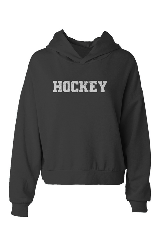 Barn Babe Legacy Hockey Hip-Height Hoodie Black | Barn Garb Hockey Threads