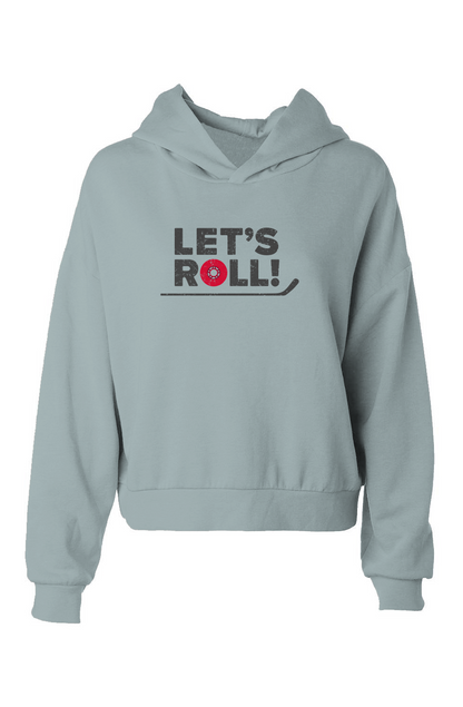 Barn Babe Let's Roll Hip-Height Hoodie Sage | Barn Garb Hockey Threads