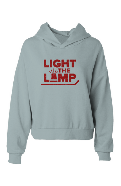 Barn Babe Light the Lamp Hip-Height Hoodie Sage | Barn Garb Hockey Threads