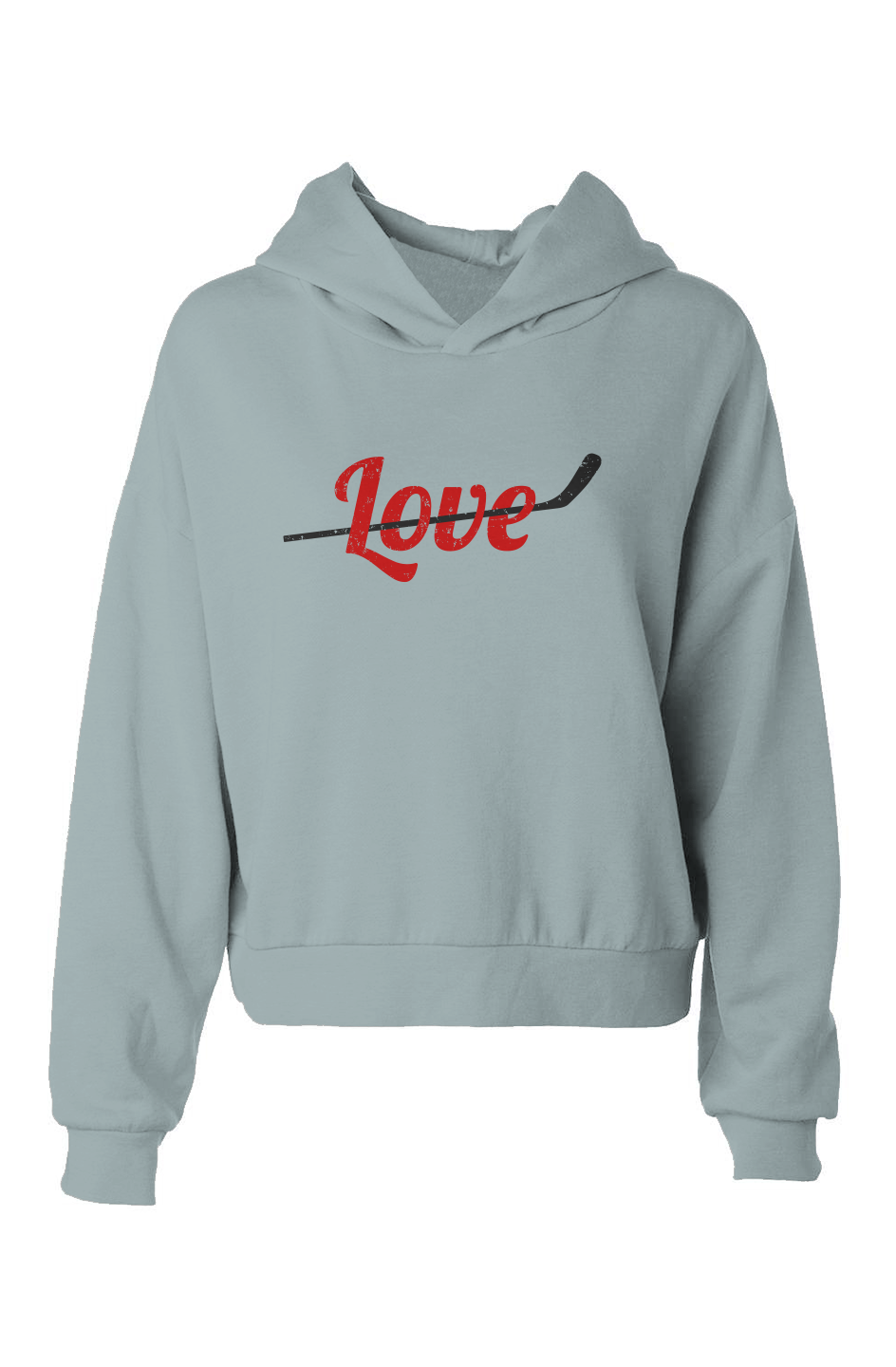 Barn Babe Love Stick Hip-Height Hoodie Sage | Barn Garb Hockey Threads