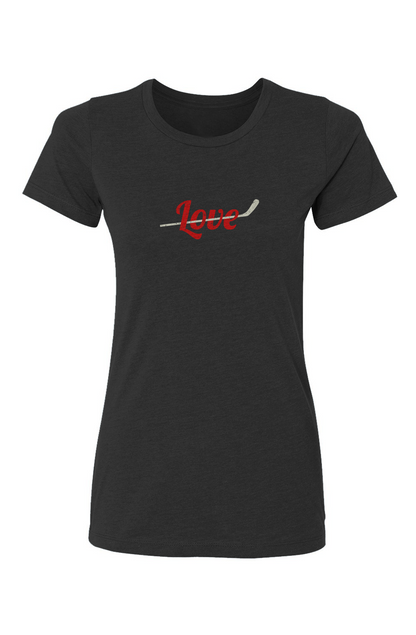 Barn Babe Love Stick Tee Black | Barn Garb Hockey Threads