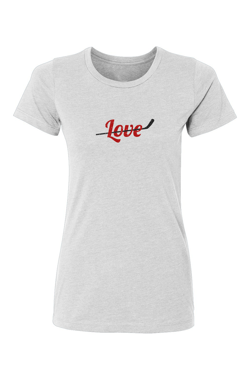 Barn Babe Love Stick Tee White | Barn Garb Hockey Threads