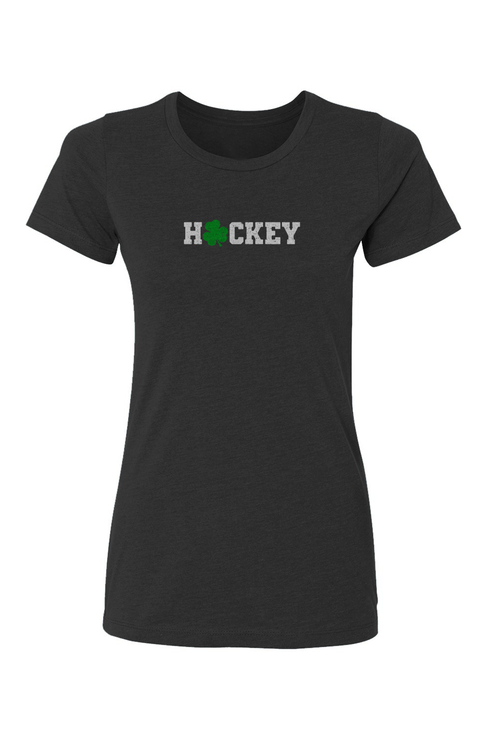 Barn Babe Lucky Shammy Tee Black | Barn Garb Hockey Threads