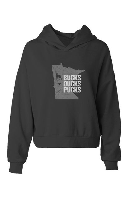 Barn Babe Minnesota Hunting Hip-Height Hoodie Black | Barn Garb Hockey Threads