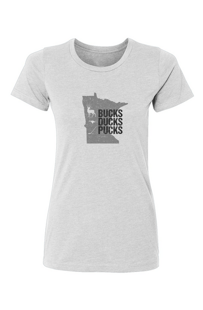 Barn Babe Minnesota Hunting Tee White | Barn Garb Hockey Threads