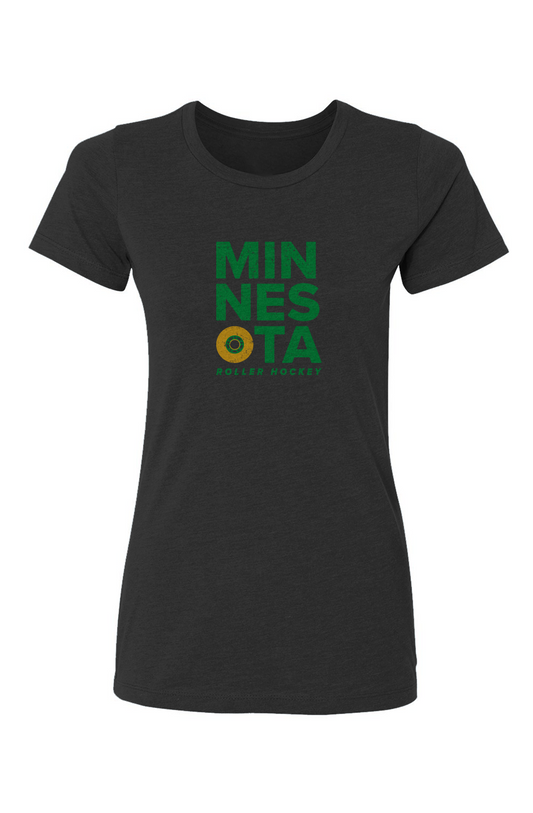 Barn Babe Minnesota Roller Tee Black | Barn Garb Hockey Threads