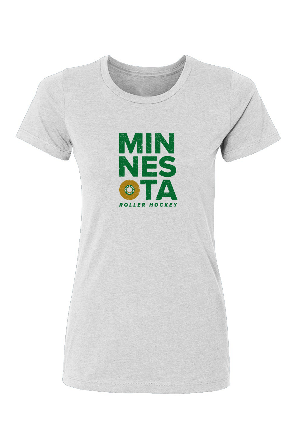 Barn Babe Minnesota Roller Tee White | Barn Garb Hockey Threads