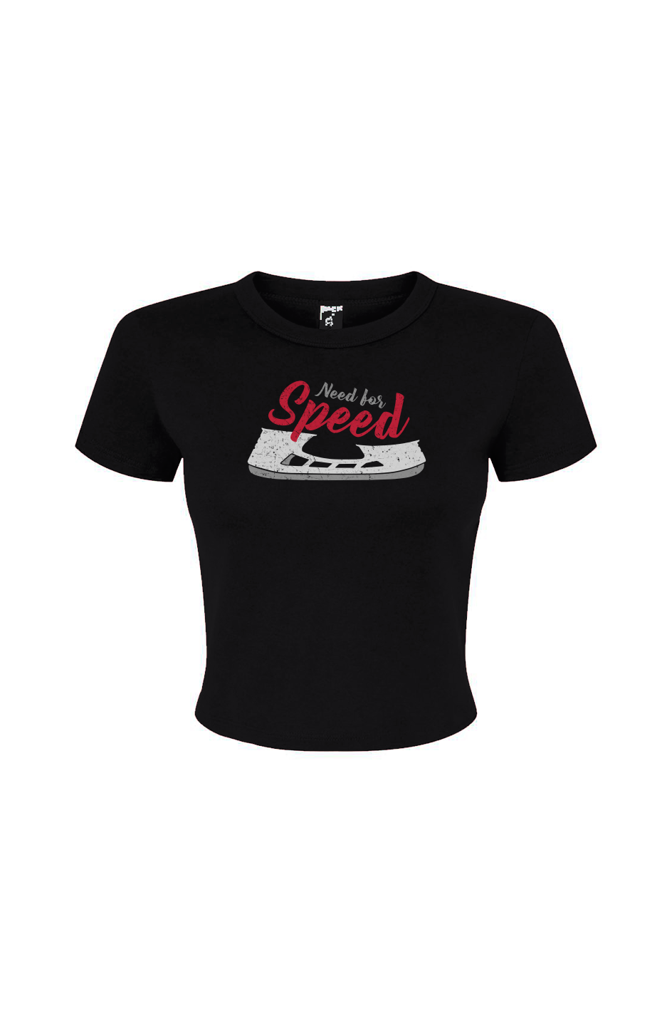 Barn Babe Need for Speed Baby Tee Black | Barn Garb Hockey Threads