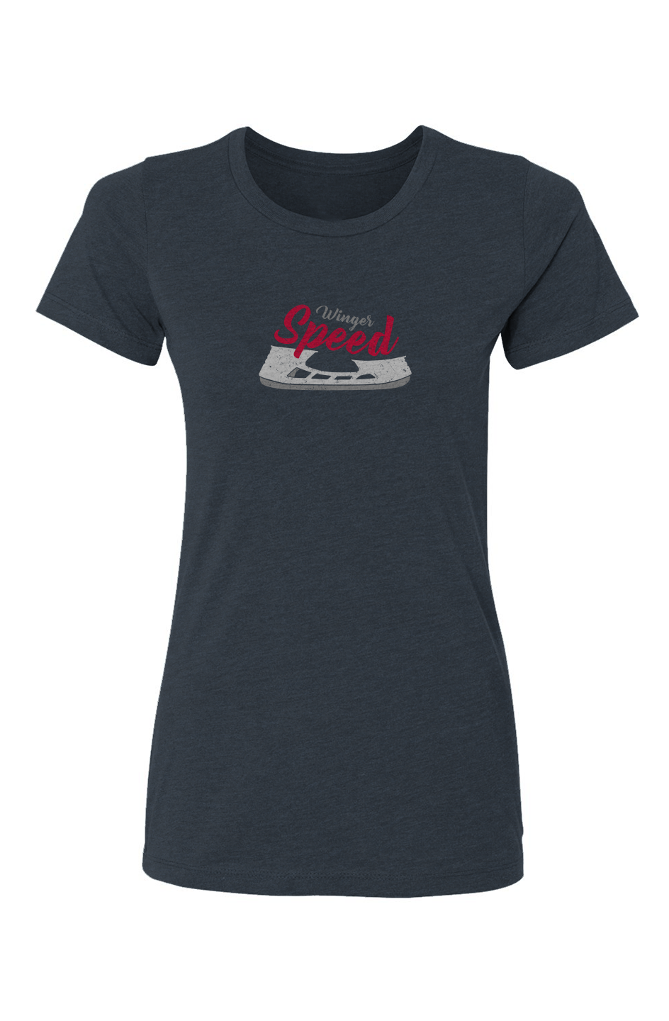 Barn Babe Need for Speed Tee Navy Blue | Barn Garb Hockey Threads