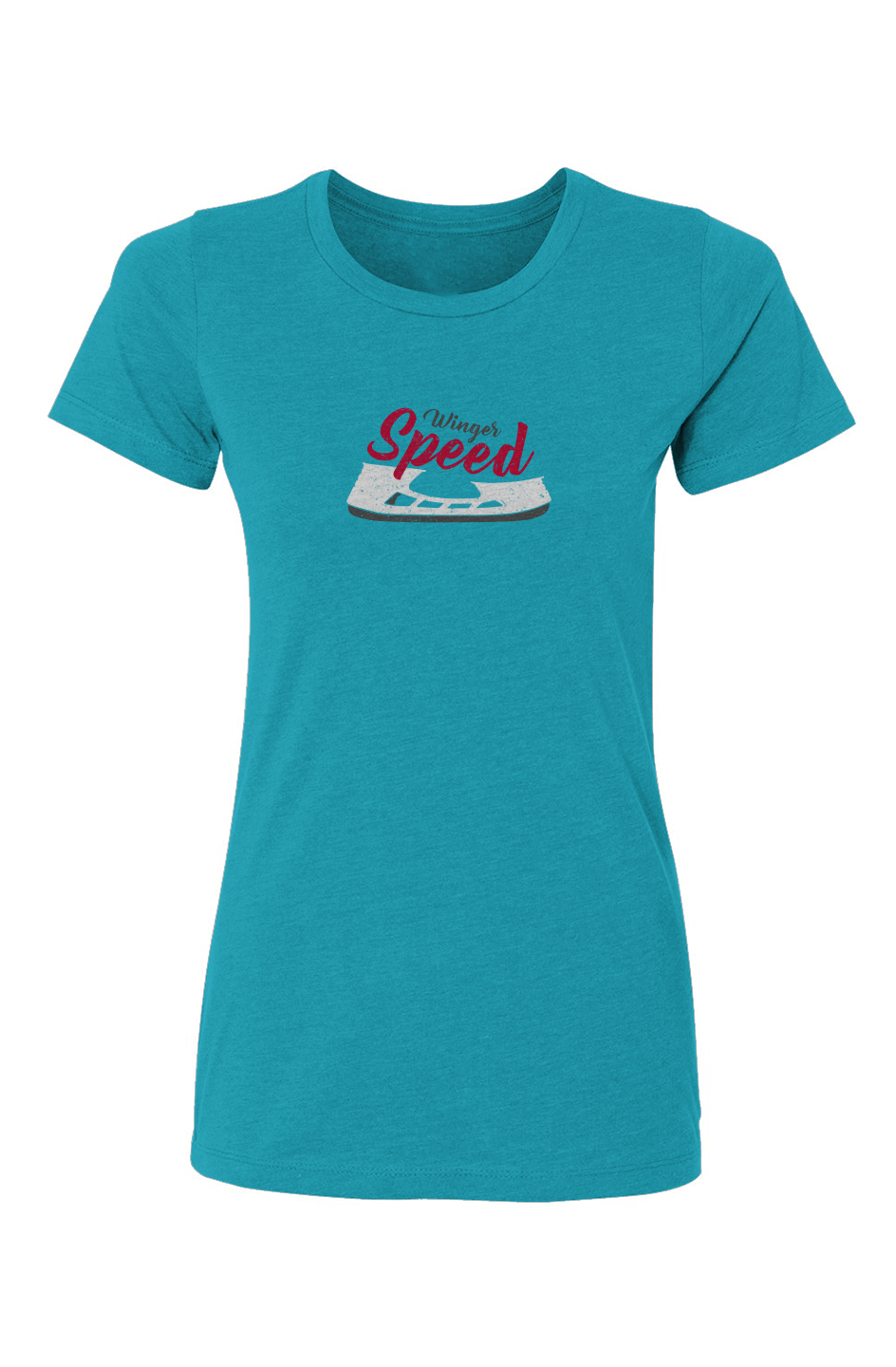 Barn Babe Need for Speed Tee Turquoise | Barn Garb Hockey Threads
