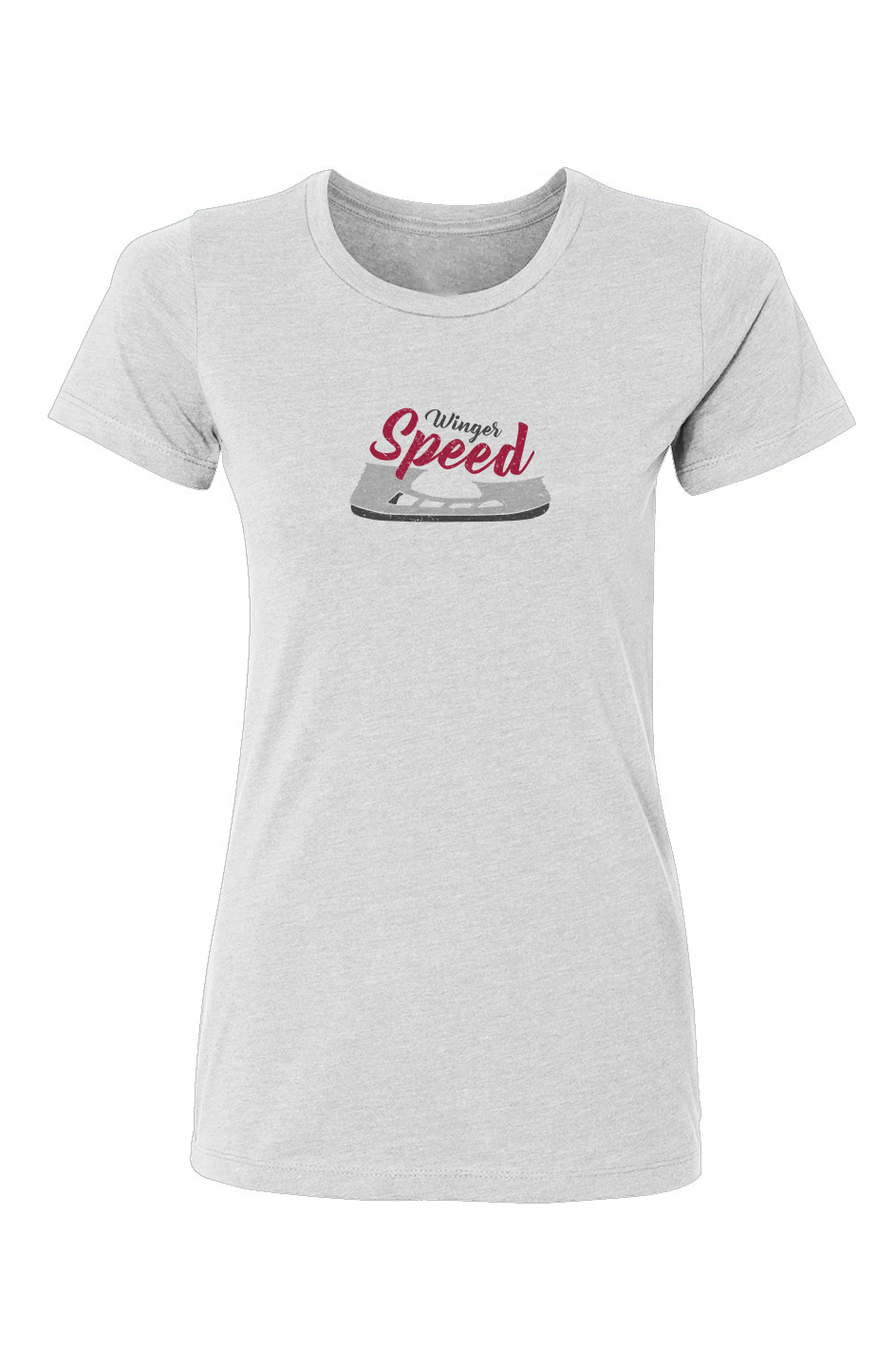 Barn Babe Need for Speed Tee White | Barn Garb Hockey Threads