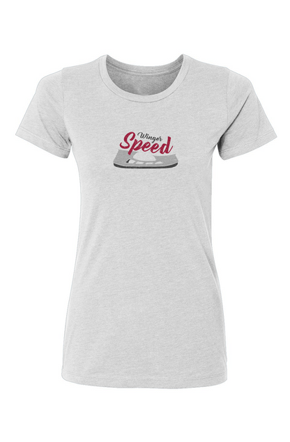 Barn Babe Need for Speed Tee White | Barn Garb Hockey Threads