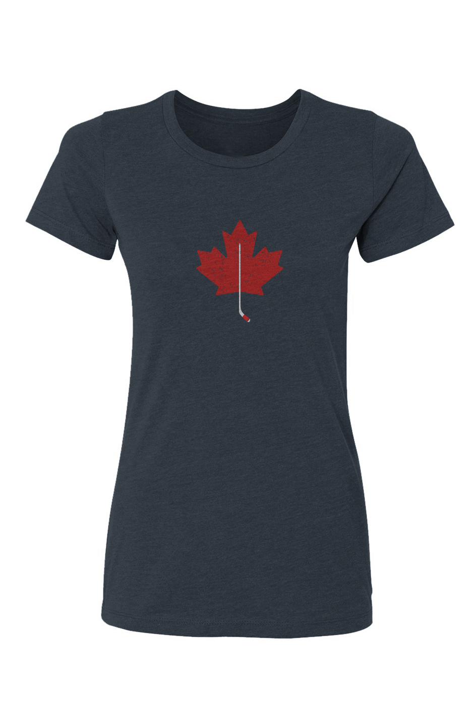 Barn Babe Northern Twig Tee Navy Blue | Barn Garb Hockey Threads