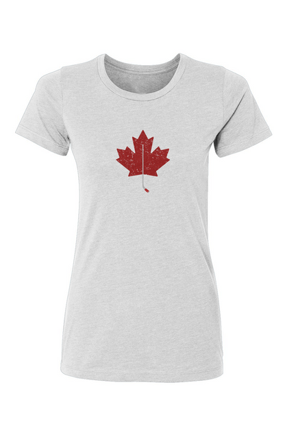 Barn Babe Northern Twig Tee White | Barn Garb Hockey Threads