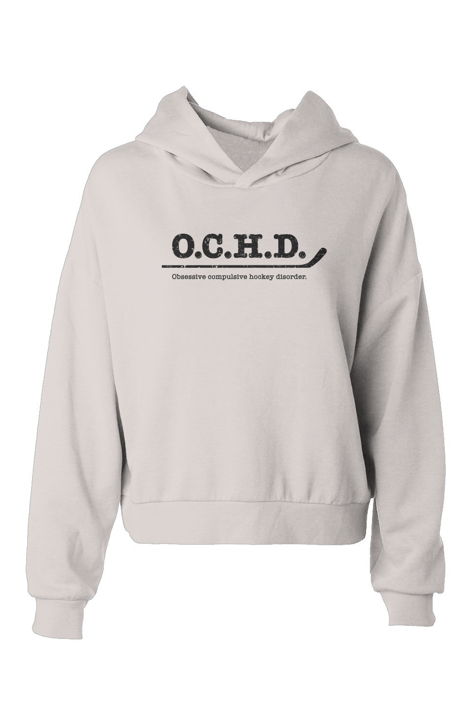 Barn Babe O.C.H.D. Hip-Height Hoodie Bone | Barn Garb Hockey Threads