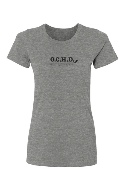 Barn Babe O.C.H.D. Tee Grey | Barn Garb Hockey Threads